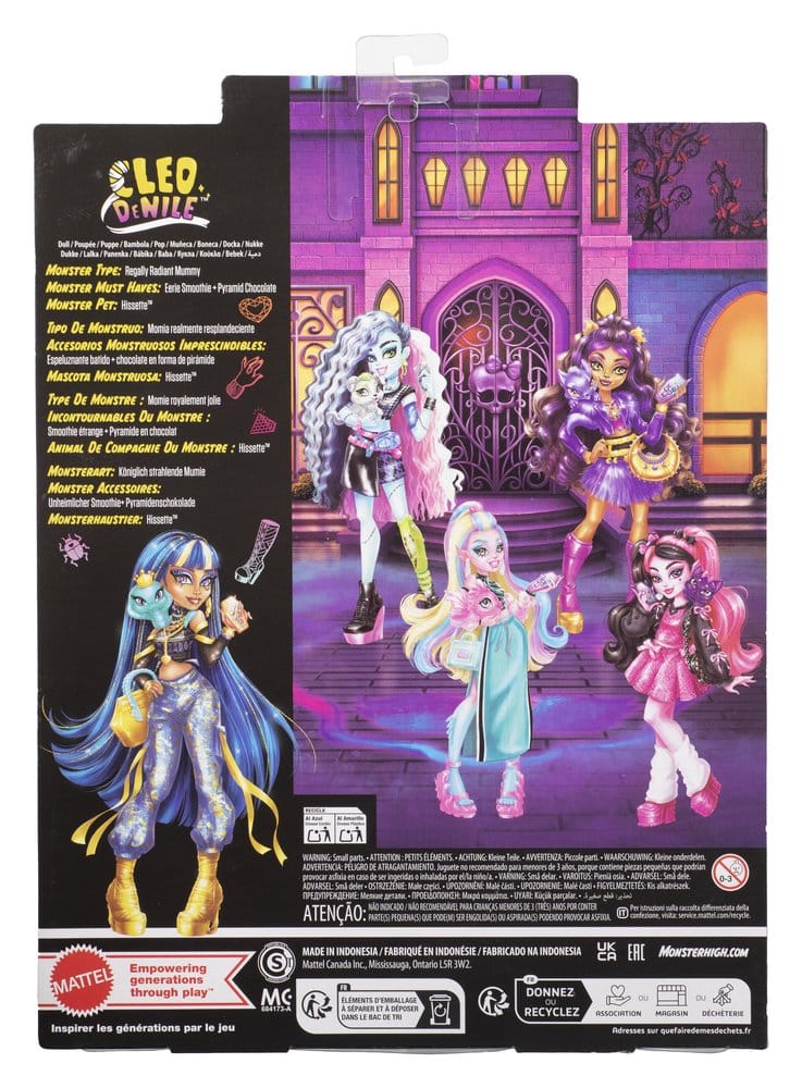 Monster High Muñeca Cleo de Nile