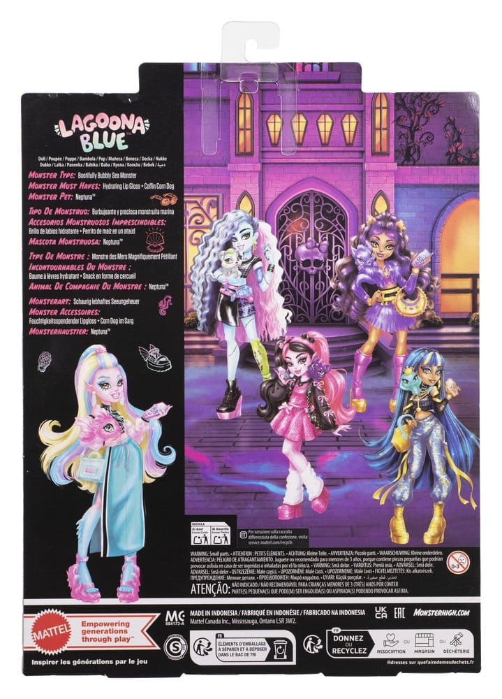 Monster High Muñeca Lagoona Blue