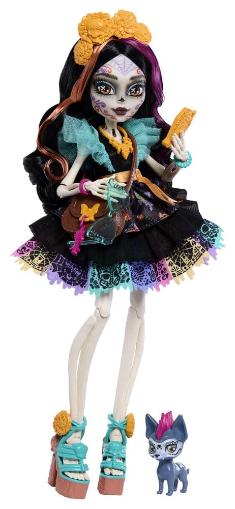 Monster High Muñeca Skelita Calaveras Frikytopia