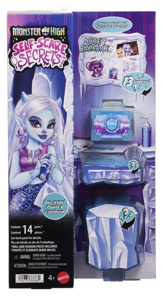 Monster High Self-Scare Secrets Muñeca Abbey Bominable