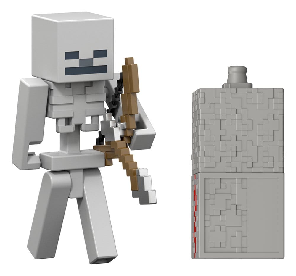 Minecraft Figura Esqueleto 8 cm Frikytopia