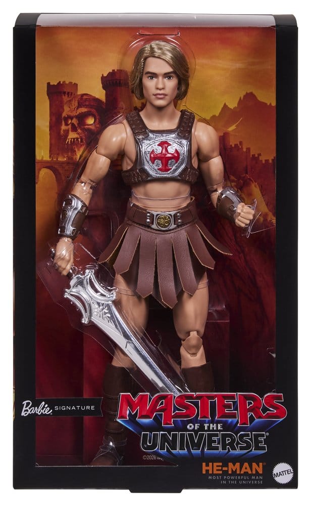 Masters of the Universe Movie 2026 Barbie Signature Muñeca He-Man 30 cm