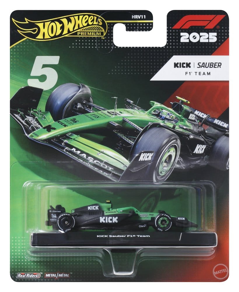 Fórmula 1 Hot Wheels Premium Vehículo Die-Cast 1:64 Team Sauber: Driver 2