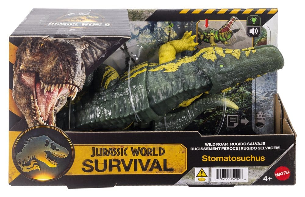 Jurassic World: Survival Figura Wild Roar Stomatosuchus 37 cm