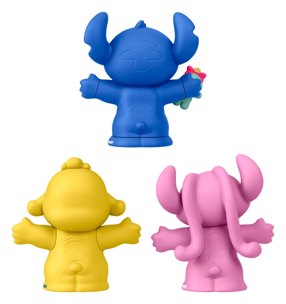 Lilo &amp; Stitch Little People Collector Pack de 3 Minifiguras Stitch &amp; The Cousins 7 cm