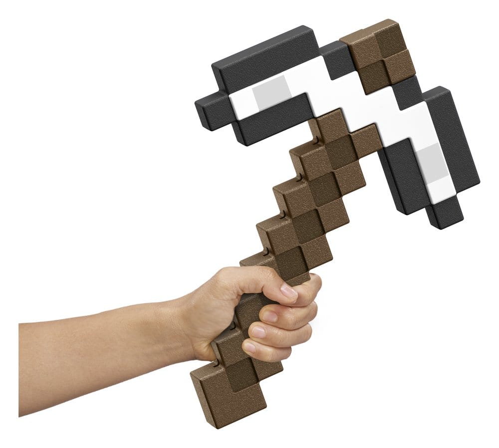 Minecraft Réplica Juego de Rol Iron Pickaxe 35 cm