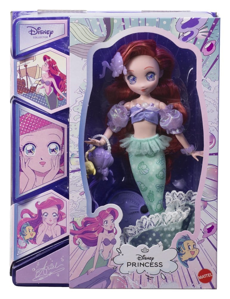 Disney Princess Muñeca Manga Ariel 22 cm