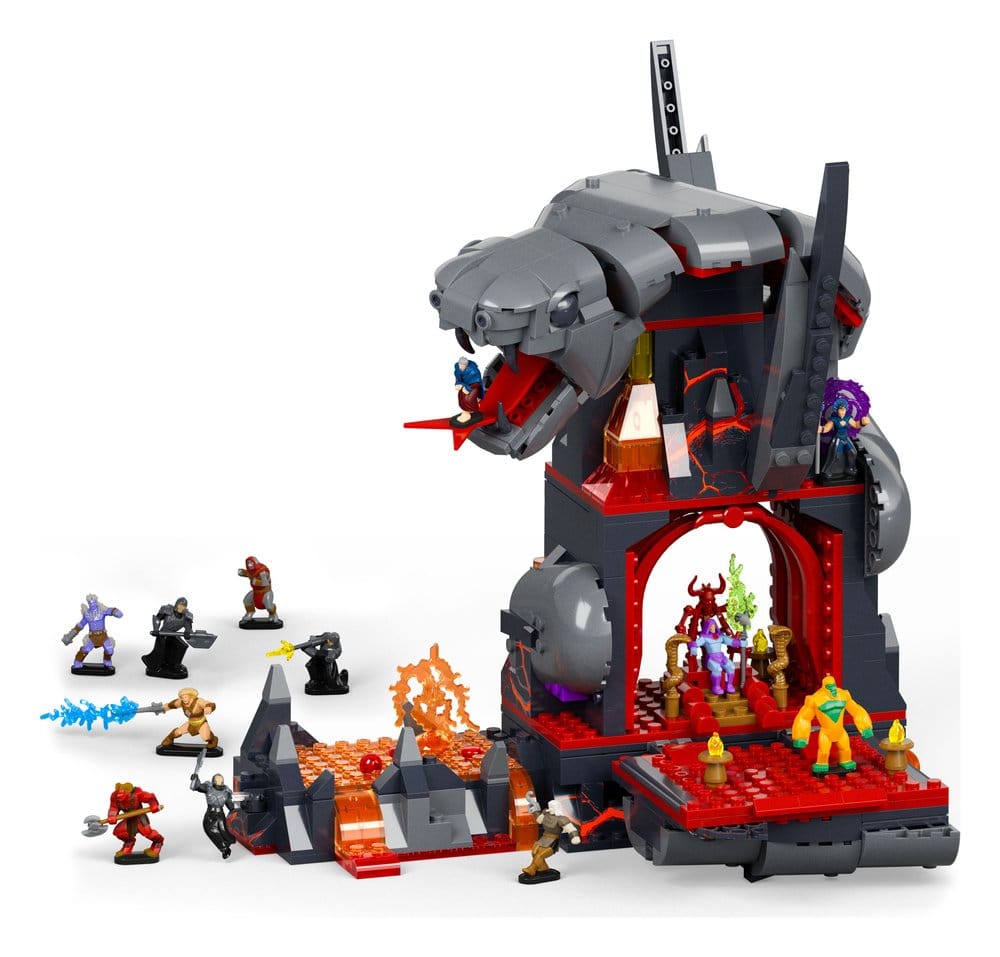 Masters of the Universe Mattel Brick Shop Set de Construcción Snake Mountain