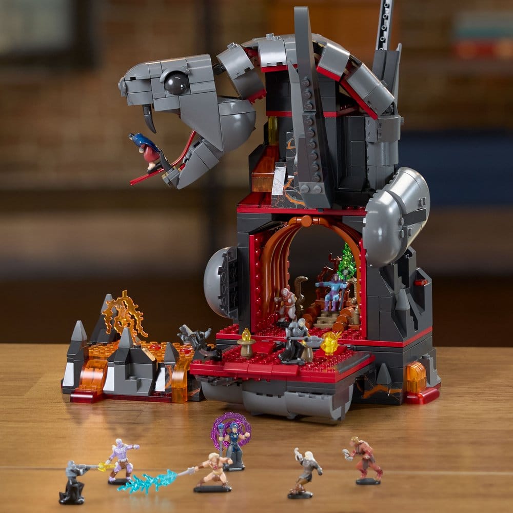 Masters of the Universe Mattel Brick Shop Set de Construcción Snake Mountain