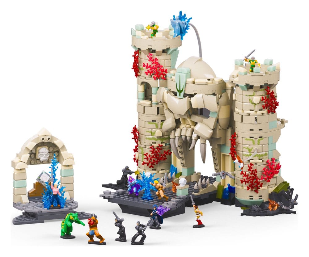 Masters of the Universe Mattel Brick Shop Set de Construcción Castle Grayskull Frikytopia