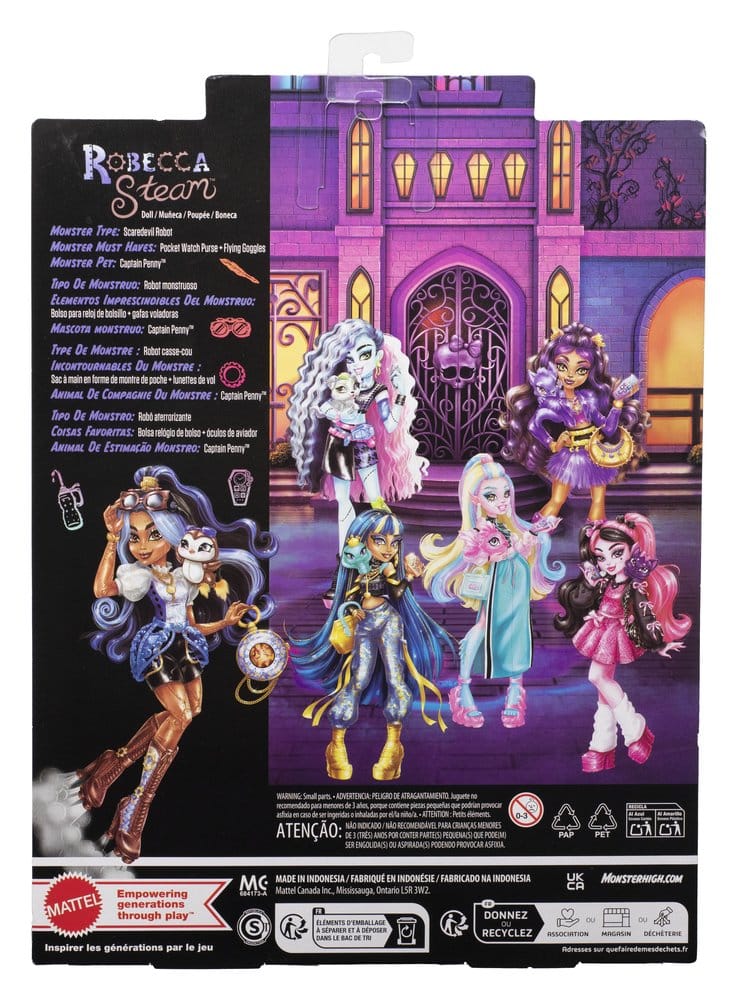 Monster High Muñeca Robecca Steam