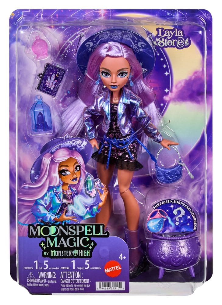 Muñeca Layla Crystal Moonspell Magic Monster High