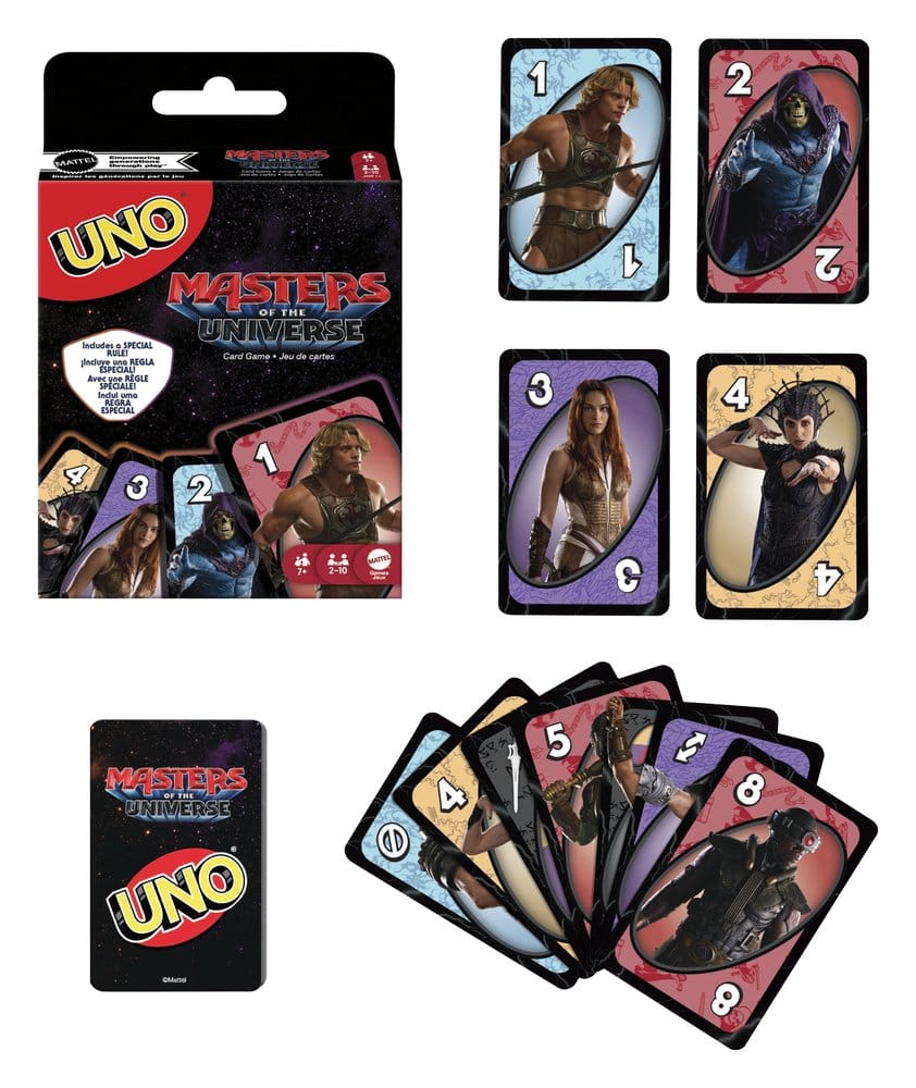 Masters of the Universe 2026 Movie UNO Juego de Cartas