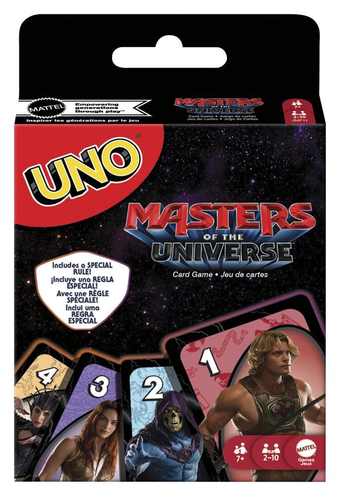 Masters of the Universe 2026 Movie UNO Juego de Cartas