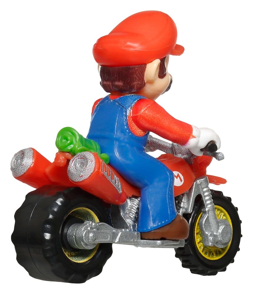 Super Mario Hot Wheels Vehículos Die-Cast pack de 2 1/64 Mario & Bowser Jr.
