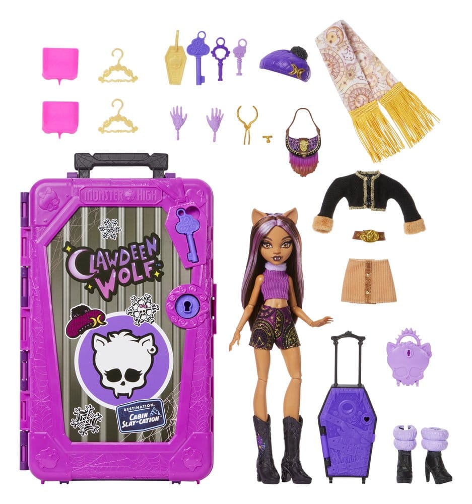 Monster High Skulltimate Secrets Muñeca Clawdeen Wolf