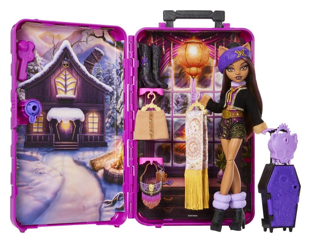 Monster High Skulltimate Secrets Muñeca Clawdeen Wolf