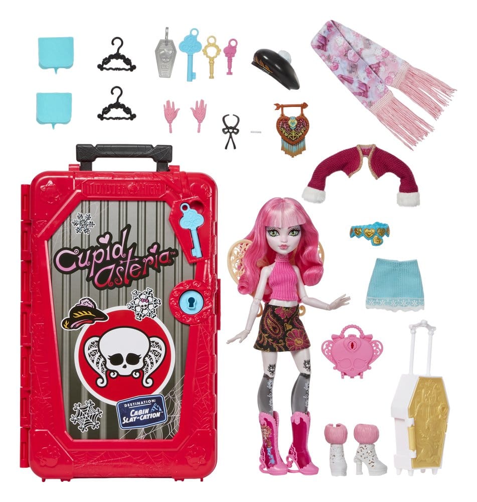 Monster High Skulltimate Secrets Muñeca Cupid Asteria