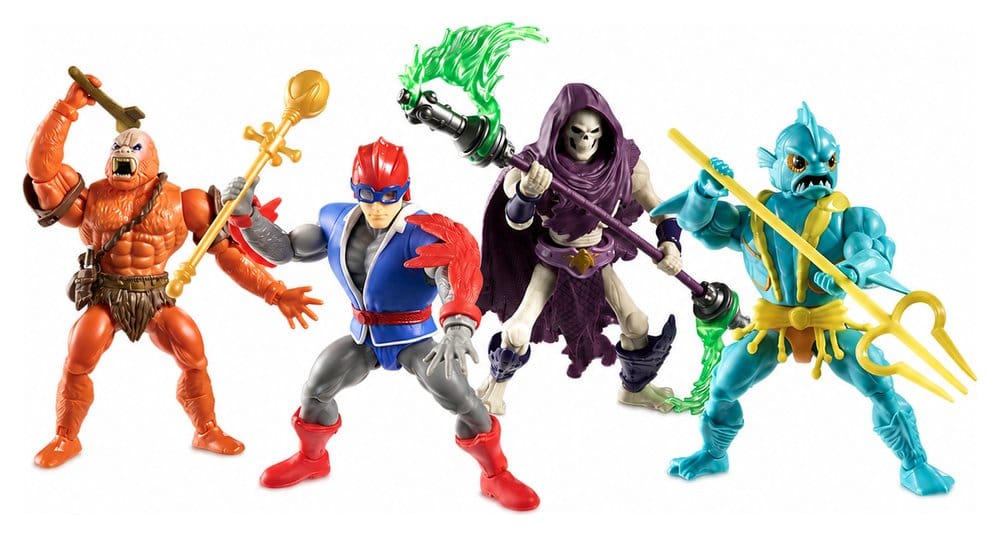Masters of the Universe Origins Pack de 4 Figuras Battle for Subternia 14 cm Frikytopia