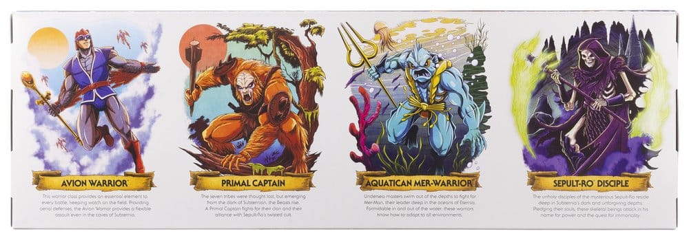 Masters of the Universe Origins Pack de 4 Figuras Battle for Subternia 14 cm