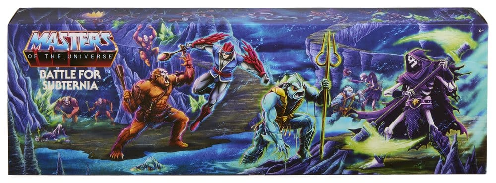 Masters of the Universe Origins Pack de 4 Figuras Battle for Subternia 14 cm
