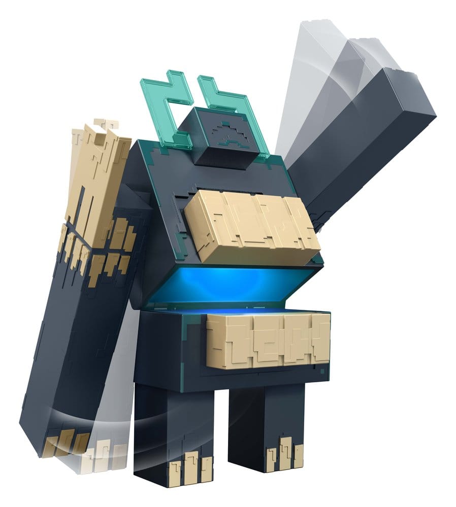 Minecraft Dungeons II Figura con Luz y Sonido Twisted Warden
