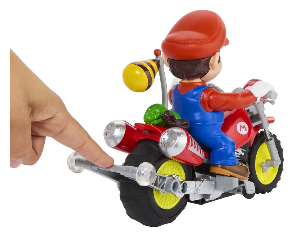 Super Mario Galaxy: la película Hot Wheels Vehículo Radiocontrol Mario Wheelie Motocross