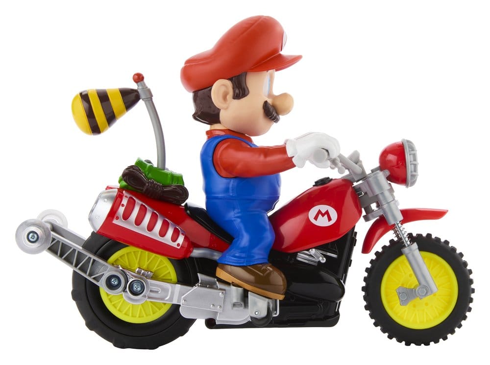 Super Mario Galaxy: la película Hot Wheels Vehículo Radiocontrol Mario Wheelie Motocross