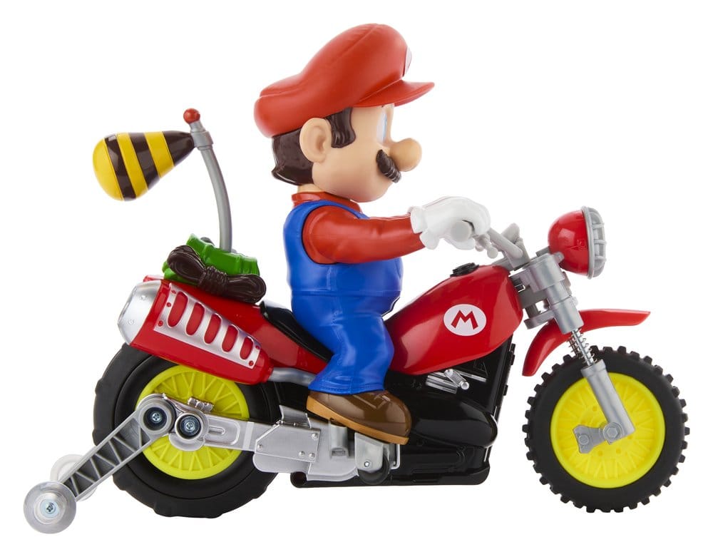 Super Mario Galaxy: la película Hot Wheels Vehículo Radiocontrol Mario Wheelie Motocross