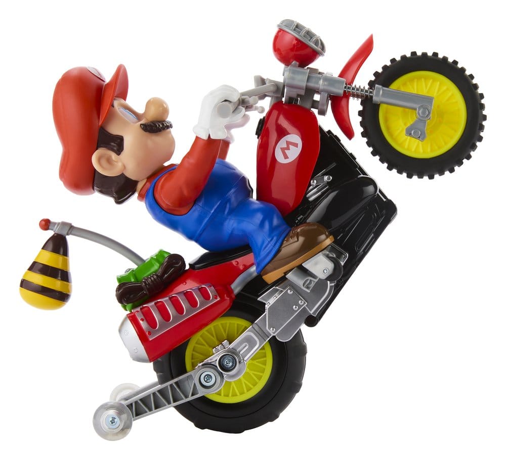 Super Mario Galaxy: la película Hot Wheels Vehículo Radiocontrol Mario Wheelie Motocross