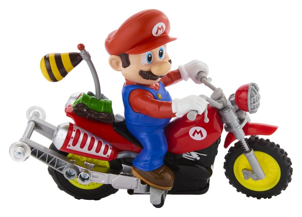 Super Mario Galaxy: la película Hot Wheels Vehículo Radiocontrol Mario Wheelie Motocross