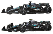 Fórmula 1 Hot Wheels Premium Pack de 2 Vehículos Die-Cast 1:64 Team Mercedes-AMG PETRONAS