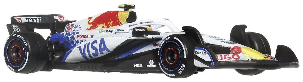Fórmula 1 Hot Wheels Premium Pack de 2 Vehículos Die-Cast 1:64 Team Visa Cash App Racing Bulls