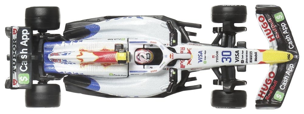 Fórmula 1 Hot Wheels Premium Pack de 2 Vehículos Die-Cast 1:64 Team Visa Cash App Racing Bulls