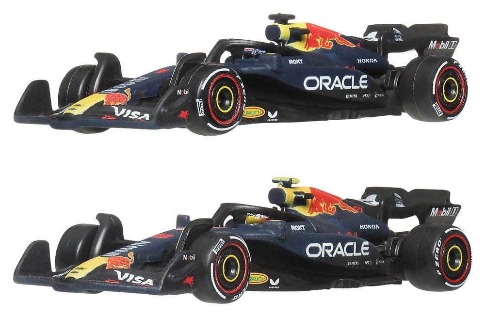 Fórmula 1 Hot Wheels Premium pack de 2 Vehículos Die-Cast 1/64 Oracle Red Bull Racing Frikytopia