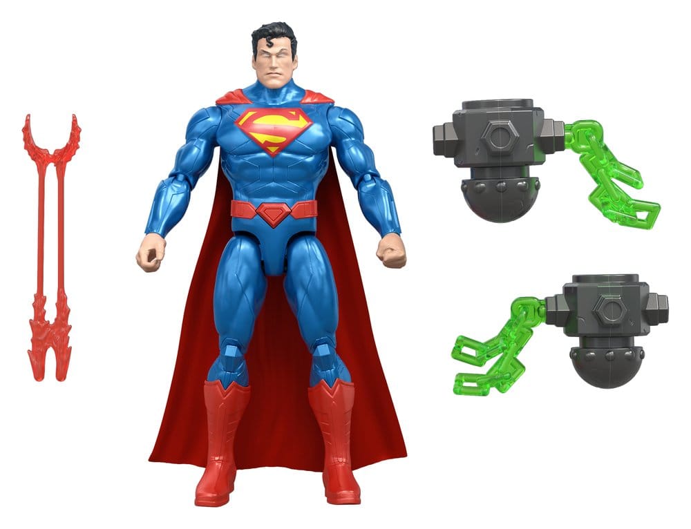DC Premier Figura con sonido y luz Heat Vision Superman 16 cm