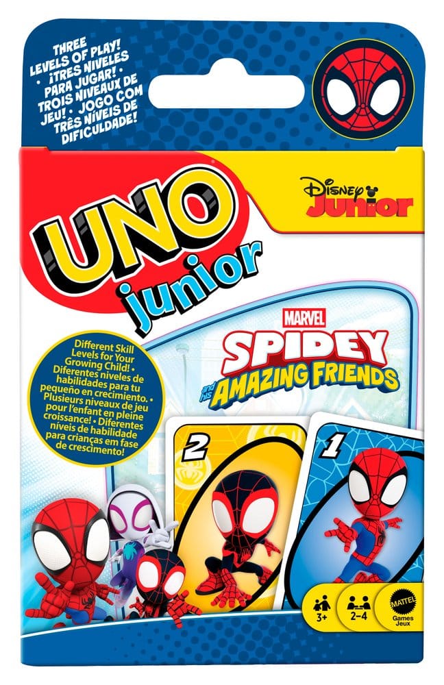 Spidey & His Amazing Friends UNO Junior Juego de Cartas Frikytopia