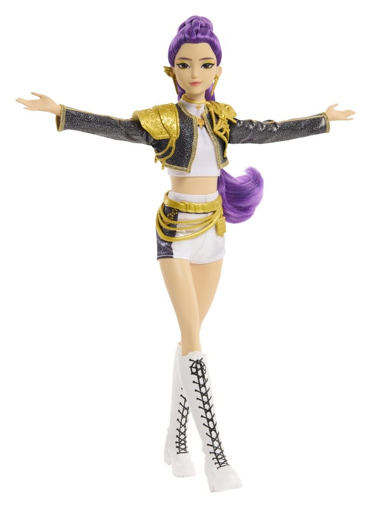 KPop Demon Hunters Muñeca Cantante Huntrix Rumi (Golden) Frikytopia