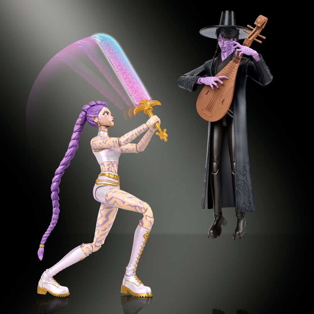 KPop Demon Hunters Pack de 2 Figuras Rumi & Jinu (Final Battle) 15 cm
