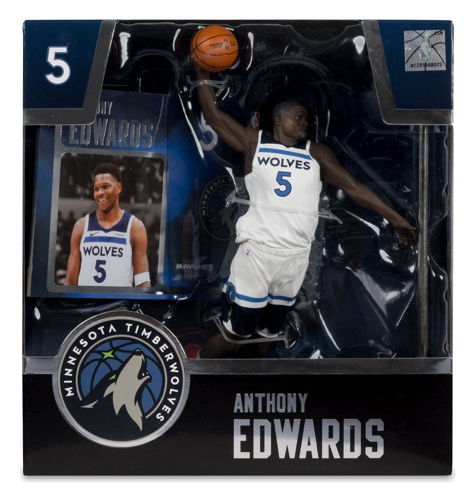 NBA SPORTSPICKS ANTHONY EDWARDS (MINNESOTA TIMBERWOLVES) POSED Figura