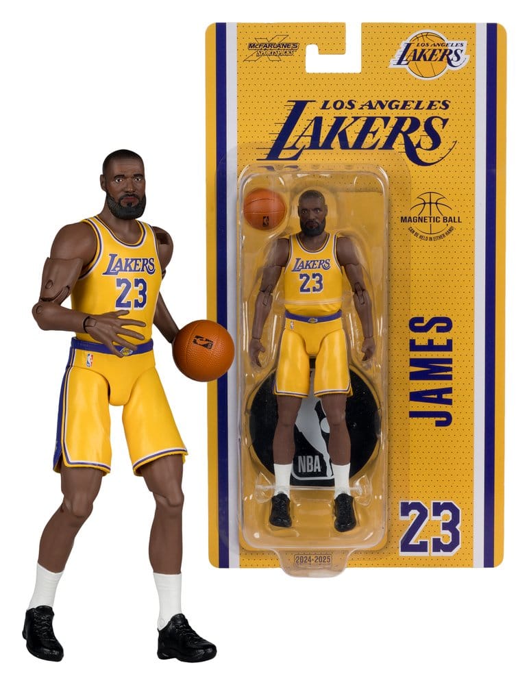 NBA SportsPicks Figura Lebron James (Los Angeles Lakers) 16 cm