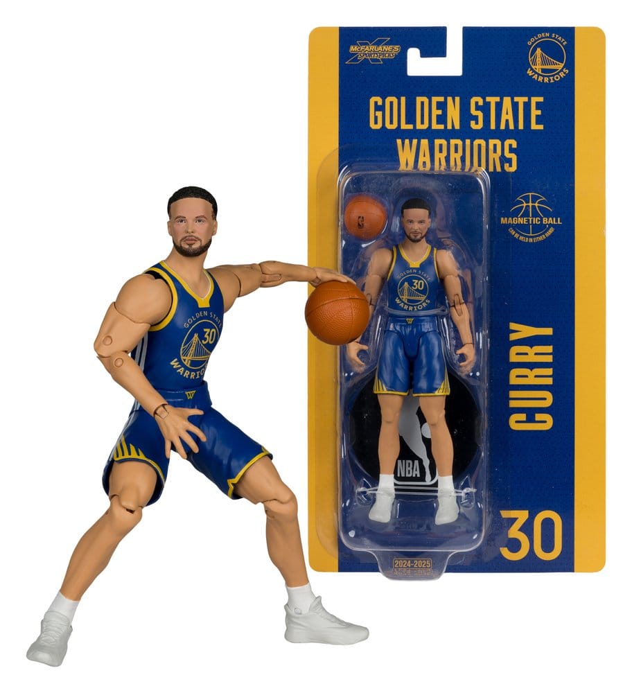 NBA SportsPicks Figura Stephen Curry (Golden State Warriors) 15 cm