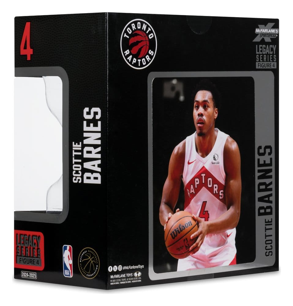 NBA SPORTSPICKS SCOTTIE BARNES (TORONTO RAPTORS) POSED Figura