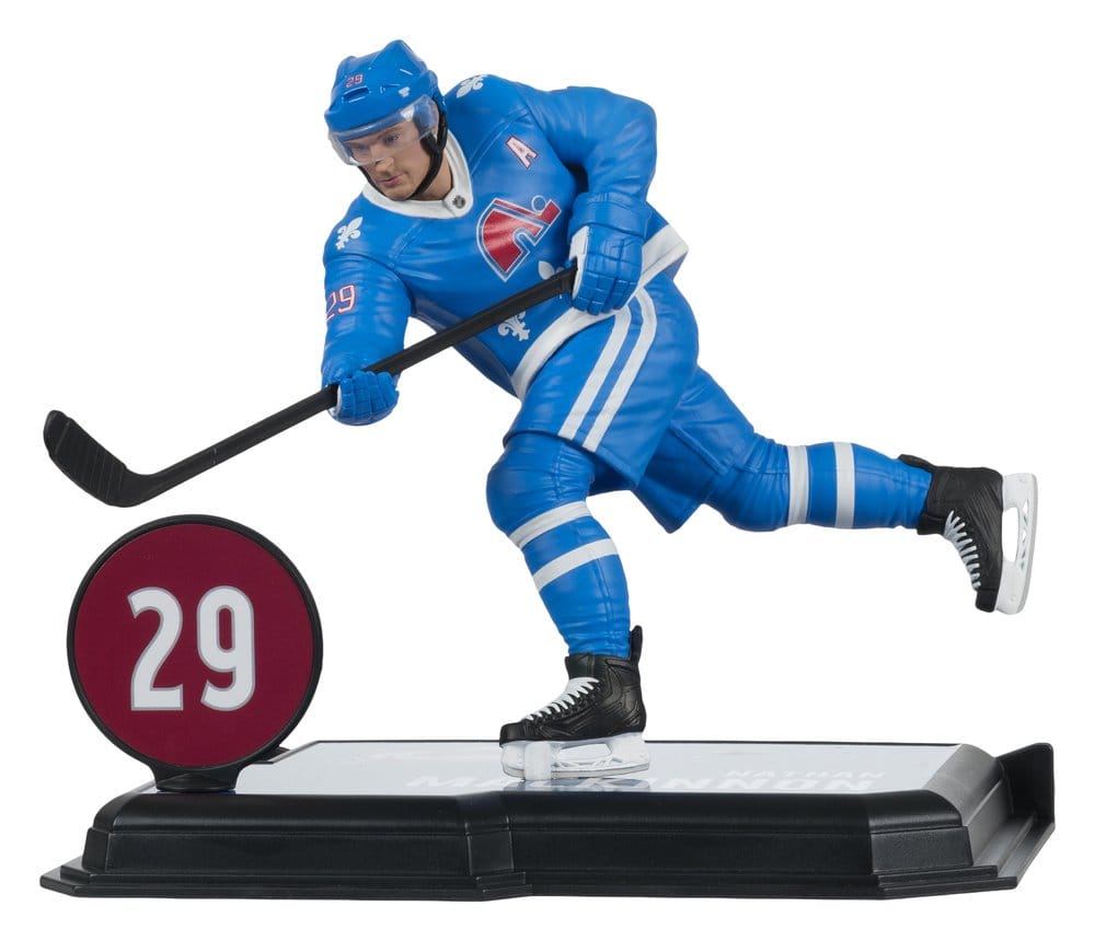 NHL McFarlane SportsPicks Figura Nathan MacKinnon (Quebec Nordiques Retro) 18 cm Frikytopia