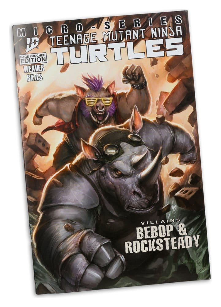 Las Tortugas Ninja Page Punchers Figura Bebop 16 cm