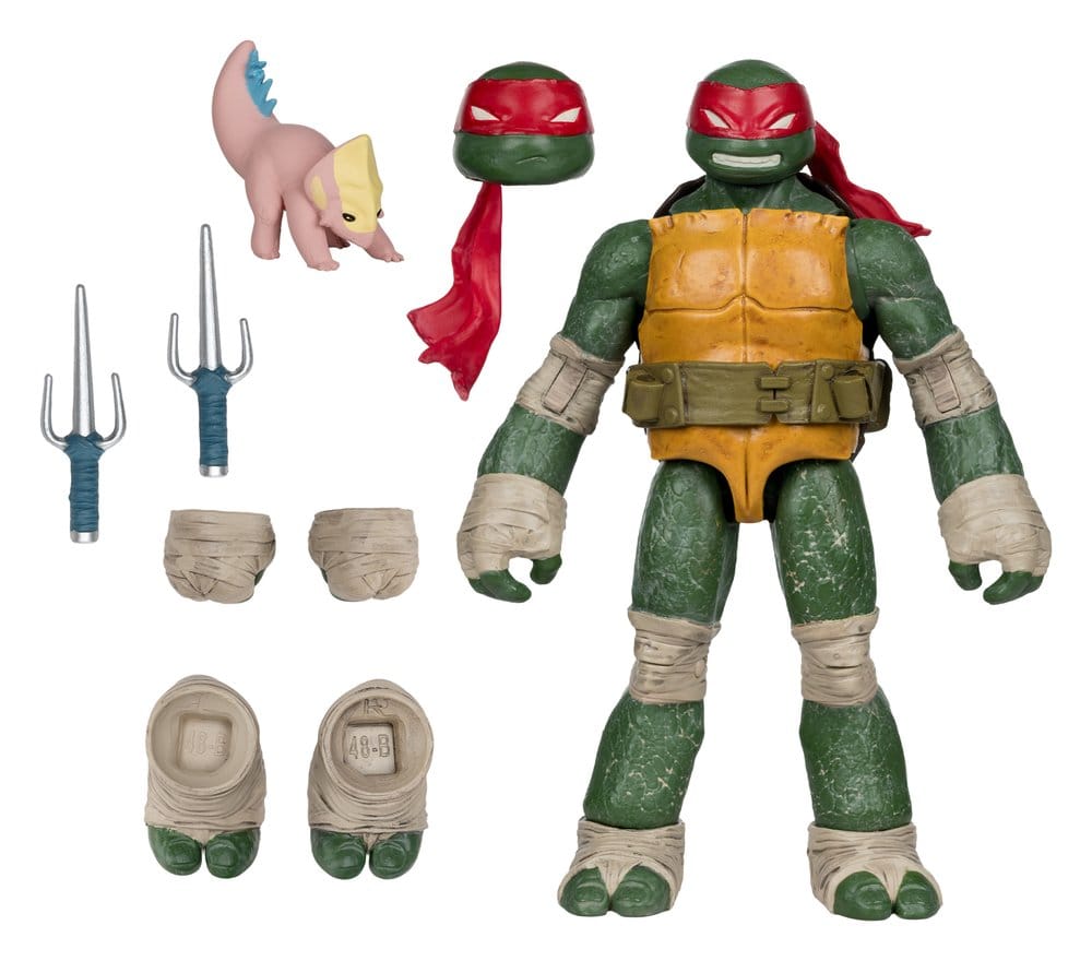 Las Tortugas Ninja Page Punchers Figura Raphael 13 cm