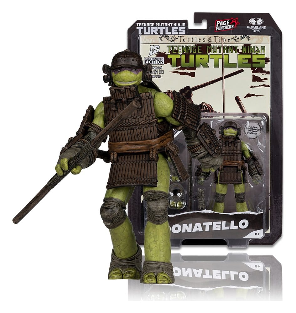 Teenage Mutant Ninja Turtles Page Punchers Figura Donatello (Turtles in Time) 13 cm