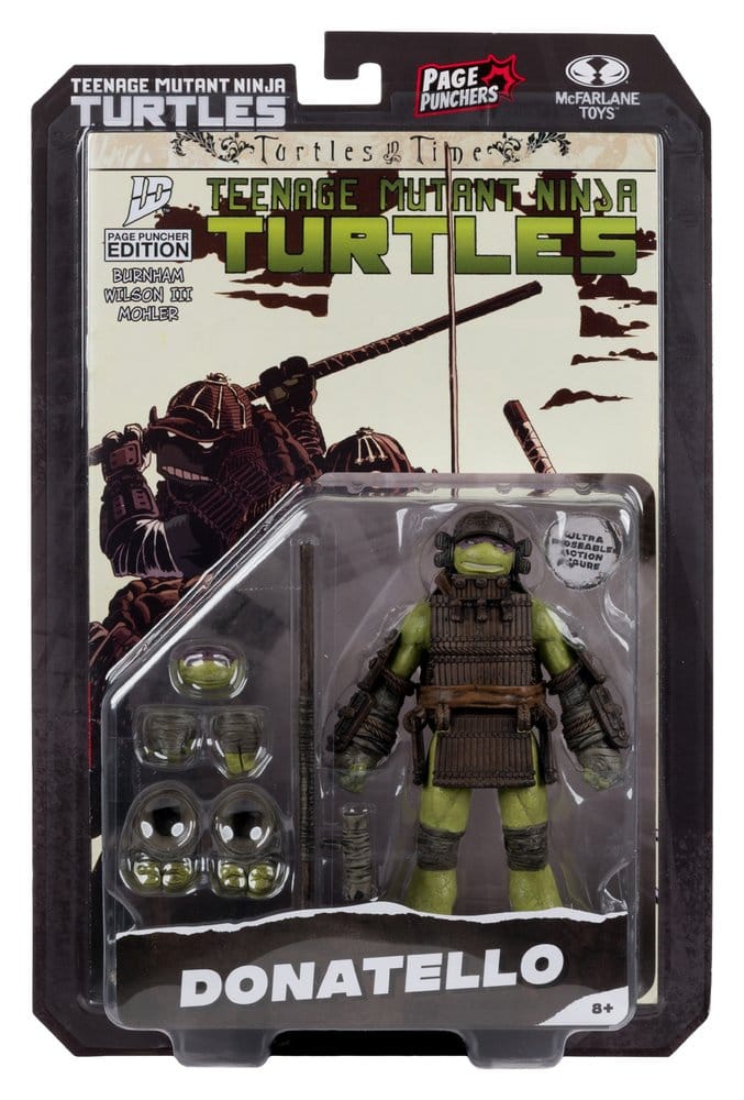 Teenage Mutant Ninja Turtles Page Punchers Figura Donatello (Turtles in Time) 13 cm