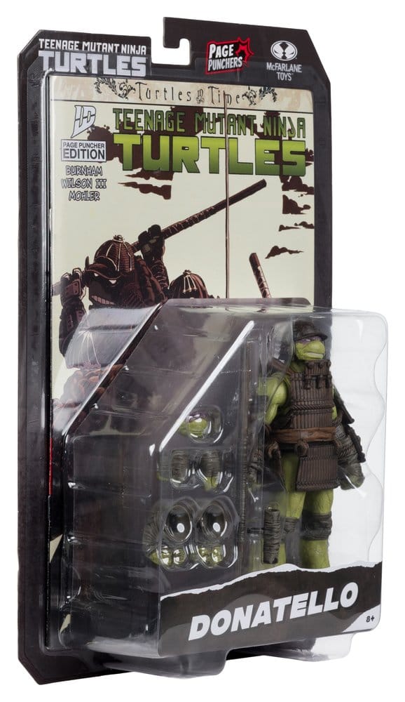 Teenage Mutant Ninja Turtles Page Punchers Figura Donatello (Turtles in Time) 13 cm