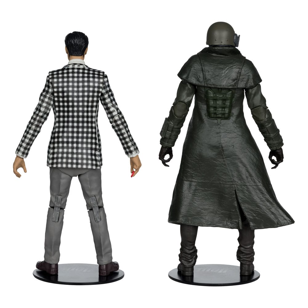 Fallout: New Vegas Pack de 2 Figuras Riot Ranger Armor & Benny Survivor 18 cm